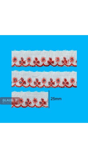 BORDADO CTL  2.5CM BEIRADA COR