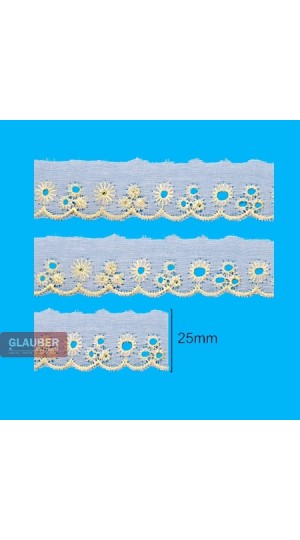 BORDADO CTL  2.5CM BEIRADA COR