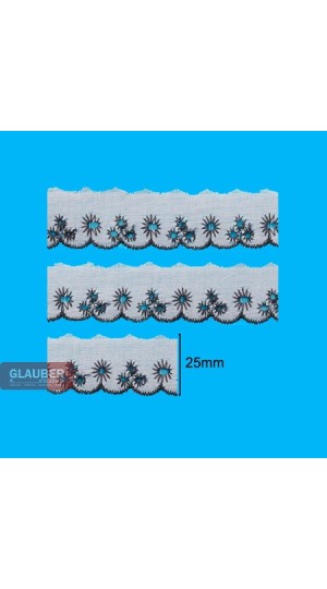 BORDADO CTL  2.5CM BEIRADA COR