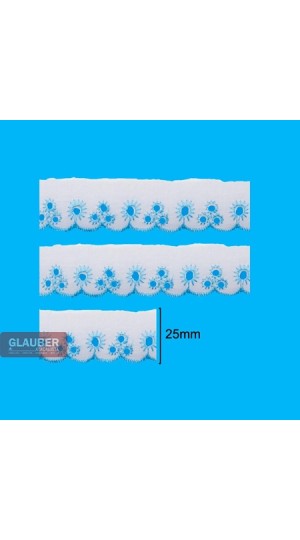 BORDADO CTL  2.5CM BEIRADA COR