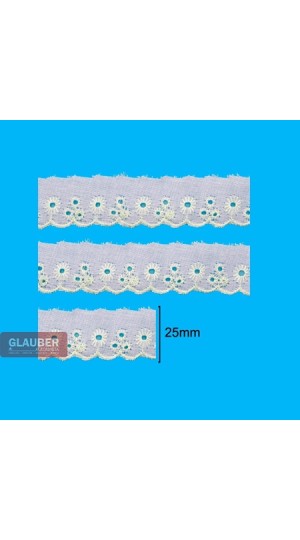 BORDADO CTL  2.5CM BEIRADA COR