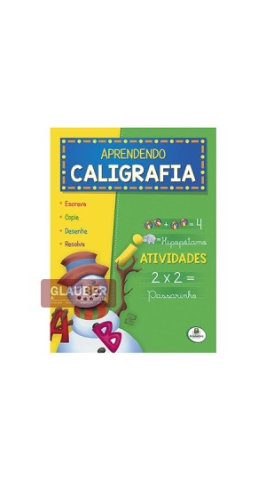 LIVRO APRENDENDO CALIGRAFIA
