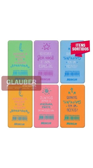 BORRACHA RETANGULAR COLOR MERCUR PT/18