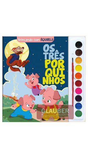 LIVRO BRINCANDO C/ AQUARELA