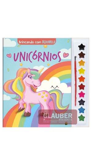 LIVRO BRINCANDO C/ AQUARELA