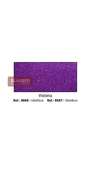 PLACA E.V.A GLITTER 40CM X 60CM PT/05