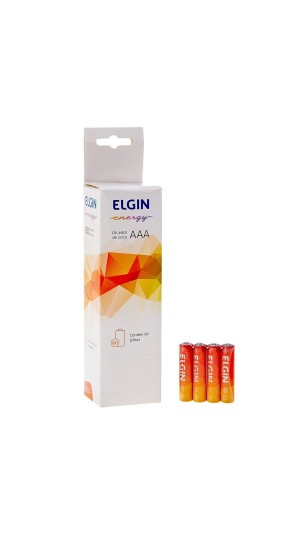 PILHA COMUM AAA PALITO TB/40 ELGIN