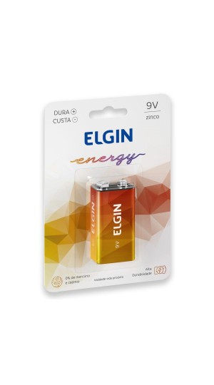 BATERIA 9V. COMUM ELGIN