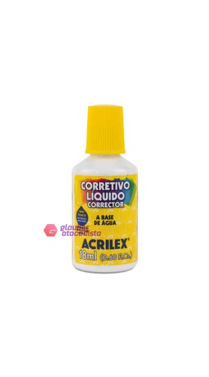 CORRETIVO LIQUIDO 18ML PT/06 ACRILEX