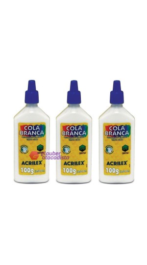 COLA LÍQUIDA 100G PT/03 ACRILEX