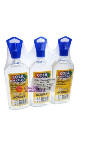 COLA EVA - ISOPOR 90G PT/03