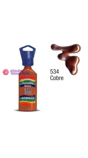 TINTA DIMENSIONAL METÁLICA