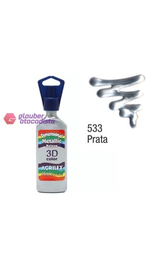 TINTA DIMENSIONAL METÁLICA