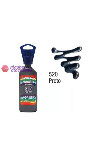 TINTA DIMENSIONAL METÁLICA