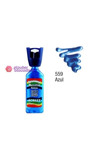 TINTA DIMENSIONAL METÁLICA