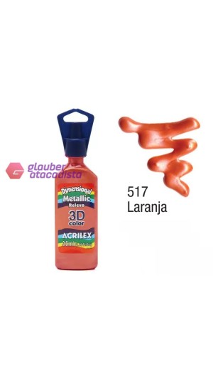 TINTA DIMENSIONAL METÁLICA