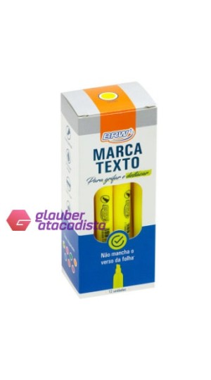 CANETA MARCA TEXTO CX/12 BRW