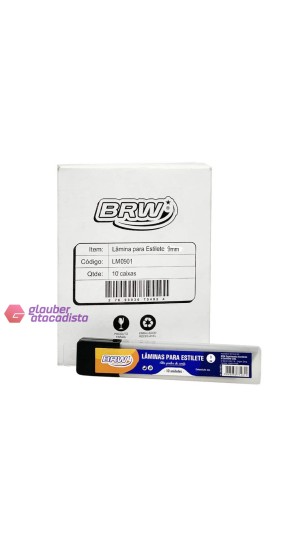 LAMINA DE ESTILETE ESTREITA CX/100