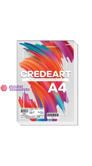 BLOCO DESENHO A4 BCO 150G 20FLS PT/ 10