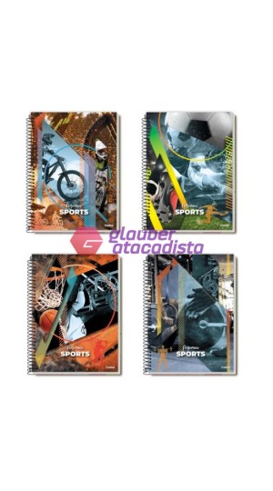 CADERNO ESPIRAL 1/4 200FLS PT/05 PERFORMANCE
