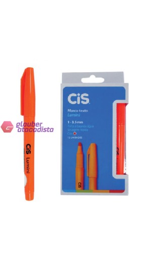 CANETA MARCA TEXTO CX/12 CIS