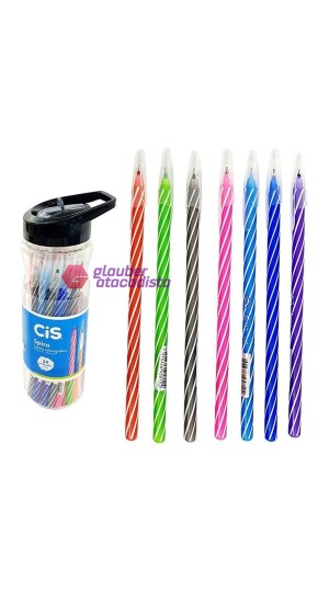 CANETA ESF. 0.7 SPIRO POT/24