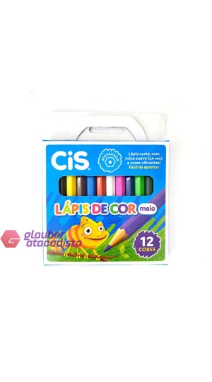 LAPIS 12CORES CURTO PT/12 CIS