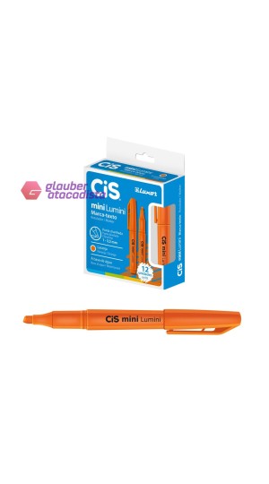 CANETA MARCA TEXTO MINI CX/12 CIS
