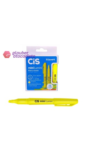 CANETA MARCA TEXTO MINI CX/12 CIS