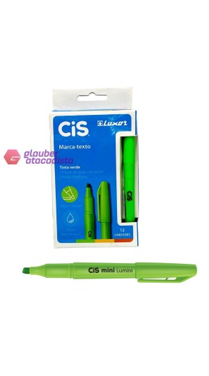 CANETA MARCA TEXTO MINI CX/12 CIS