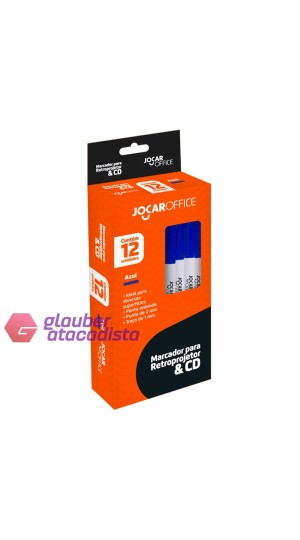 CANETA P/CD-RETROJETOR CX/12 JOCAR