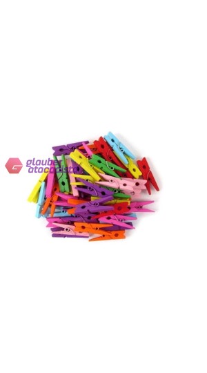 PRENDEDOR MADEIRA MINI PT/30