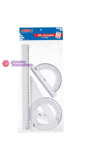 REGUA KIT ESCOLAR 2ºGRAU CONJ/04 WALEU