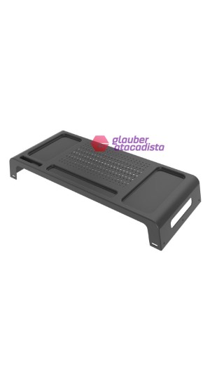 SUPORTE P/MONITOR/NOTEBOOK PRIME PRETO