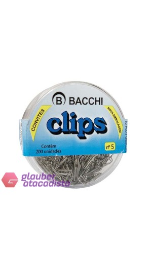 CLIPS METAL N 5 MINI PRATA PT/05X200