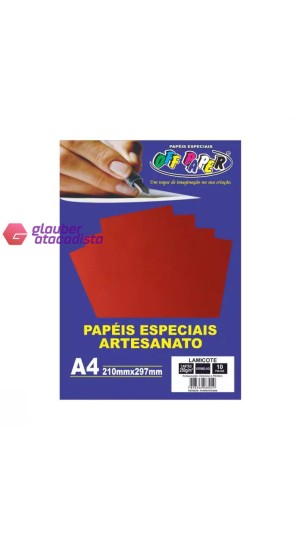PAPEL LAMICOTE A4 PT/10F