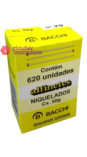 ALFINETE CABECA ACO Nº 29 PT/05 BACCHI