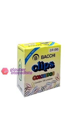 CLIPS METAL COLORIDO 2/0