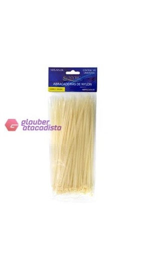 ABRAÇADEIRA 20CM PT/100