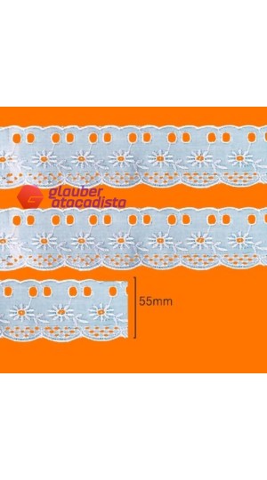 BORDADO PASSA FITA 5.5 CM