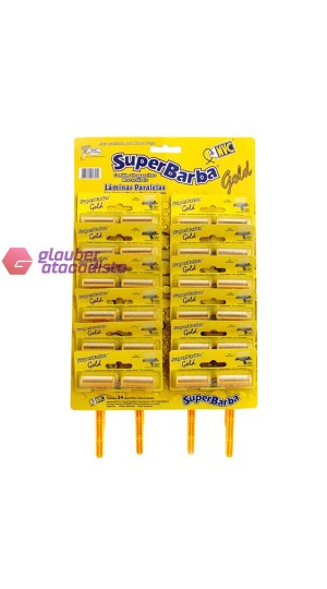 APARELHO SUPERBARBA GOLD CT/12X2