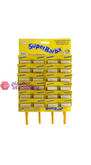 APARELHO SUPERBARBA AMAR C/FITA LUBRIF.CT/12X2