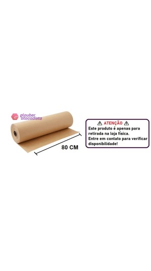 PAPEL BOBINA KRAFT 80CM RL