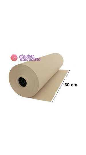 PAPEL BOBINA SEMI KRAFT 60 CM
