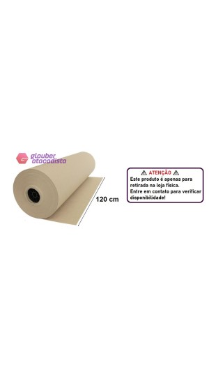PAPEL BOBINA SEMI KRAFT 120 CM