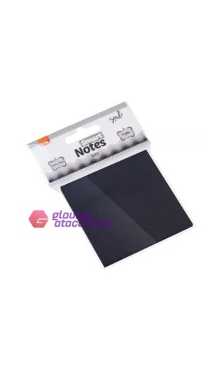 MEMO NOTE 76X076 PRETO BA7653