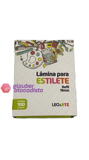 LAMINA ESTILETE LARGA CX/100 LEO