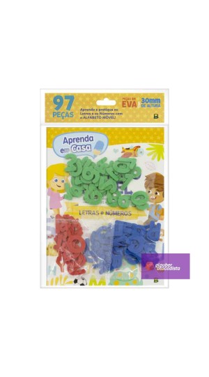 ALFABETO MOVEL EVA 97PÇ