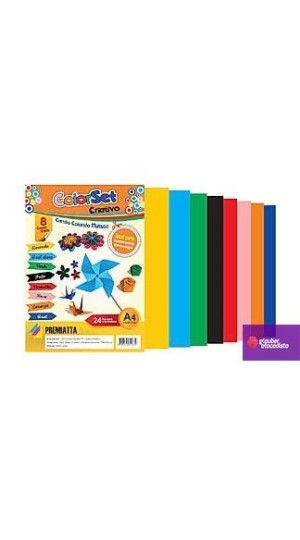 PAPEL CRIATIVO SORTIDO 100G PT/24