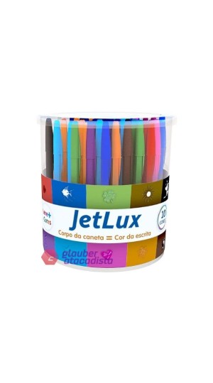 CANETA ESF. P.MED JET LUX PT/ 112 METALICA